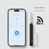 Black Smart Visual Ear Picker with HD WiFi Endoscope - Intelligent Ear Cleaning Tool with Real-Time Viewing