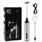 Rechargeable Electric Milk Frother, Handheld Foam Maker, Coffee Frothing Wand, Whisk for Milk, Coffee, and Baking