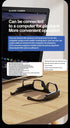 4K Smart Bluetooth Glasses with Camera, 16GB Storage, Multifunctional Video Recording and Live Streaming Glasses