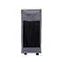 Dark Grey Foldable Yoga Storage Basket, Oxford Fabric Laundry Hamper, Multi-Purpose Organizer for Toys and Bathroom Essentials