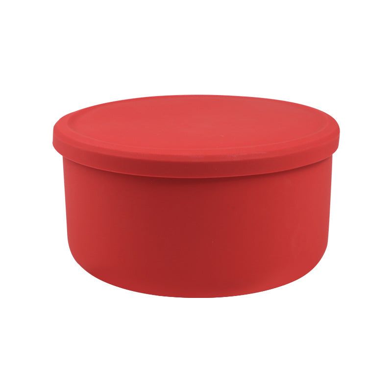 Red (2100ml) Dopamine-Style Food-Grade Lunch Box - Microwave Safe Fruit & Meal Storage Container