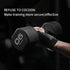 S Black Fingerless Sports Gloves â€“ Non-Slip Silicone Palm Pads for Cycling, Weightlifting, and Fitness Training