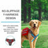 Red Dog Tactical Backpack Harness - Adjustable Outdoor Camouflage Saddle Bag for Dogs