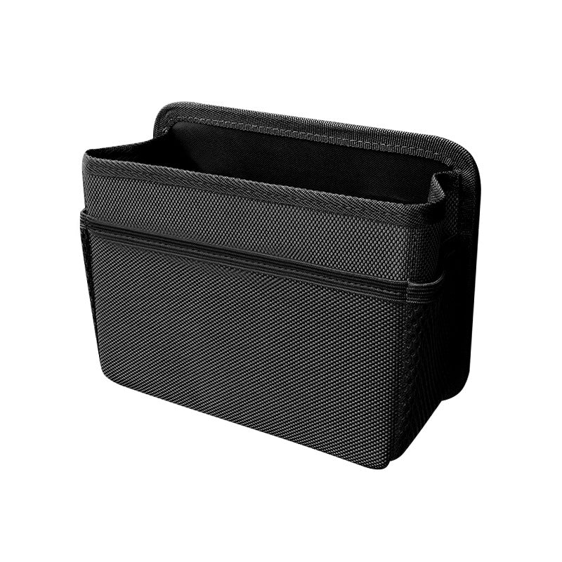 Black Upgraded Waterproof Car Storage Bag - Multi-Position Hanging Organizer