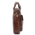 Brown Men's Genuine Leather Shoulder Bag - Vintage Business Briefcase