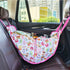 Pink Car Back Seat Organizer Hammock - Portable Storage Solution