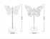 Butterfly LED Night Light - Creative Crystal Design for Ambient Lighting