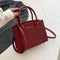 Red Elegant Faux Crocodile Leather Handbag - Stylish Tote Bag with Adjustable Strap