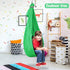 Green Kids' Outdoor Hanging Swing Pod Chair - Comfortable & Durable Hammock for Play