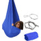 Blue Kids' Outdoor Hanging Swing Pod Chair - Comfortable & Durable Hammock for Play