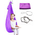 Purple Kids' Outdoor Hanging Swing Pod Chair - Comfortable & Durable Hammock for Play