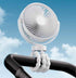 Grey Mini Portable Baby Stroller Fan with Flexible Tripod