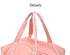 Grey Stylish Gym Travel Bag with Shoe Compartment, Lightweight and Durable Design