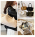 Beige Elegant PU Tote Bag - Soft and Stylish Handbag for Everyday Use