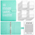 Light Blue 100-Day Savings Challenge Cash Binder with Tracker and Refillable Notebook