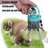 Blue Portable Dog Poop Scooper â€“ Outdoor Pet Waste Picker, Six-Claw Dog Waste Tool for Easy Clean-Up, Travel-Friendly