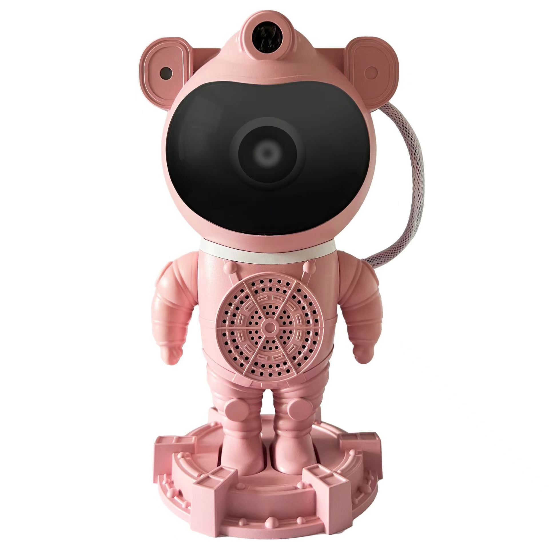 Pink Astronaut Bluetooth Music White Noise Space Projector Lamp â€“ Creative Starry Sky Projector, Wireless Speaker Desktop Decoration Gift