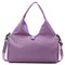 Purple Oxford Fabric Women's Shoulder Bag, Large Capacity Yoga & Gym Bag with Separate Shoe Compartment - Stylish & Functional Sport Bag