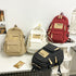 Black Stylish and Simple Backpack for High School and College Students  Trendy Womenâ€™s Casual Backpack for Travel and Daily Use