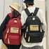 Black Stylish and Simple Backpack for High School and College Students  Trendy Womenâ€™s Casual Backpack for Travel and Daily Use