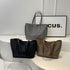 Black New Large Capacity Tote Bag  Simple, Versatile Handbag for Casual Outings, Lightweight and Stylish