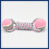 2 PCS Pink Durable Cotton Rope and Tennis Ball Dog Tug Toy Set for All Size Dogs