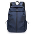Dark Blue Casual Korean Style Backpack - Versatile Laptop Bag for Students, Business, and Travel - Fashionable and Practical