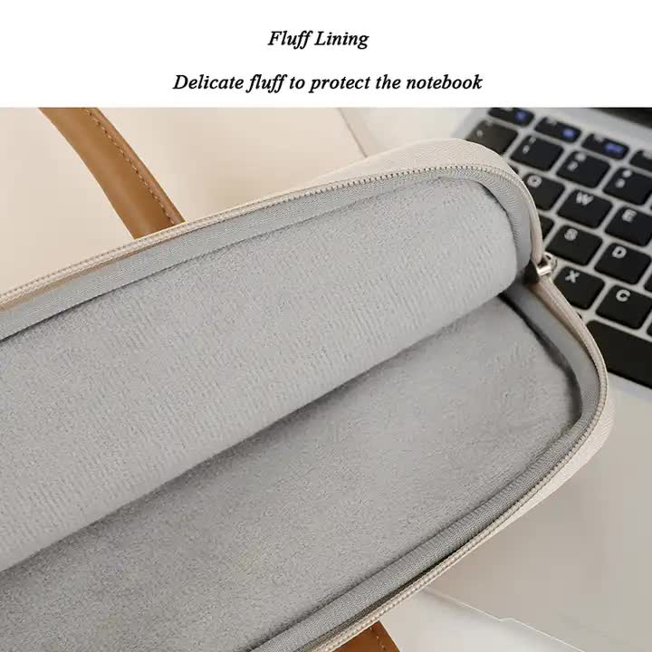 Grey Simple & Stylish Laptop Bag  Elegant Notebook Carrier for Students, Professionals, and Gift Purposes