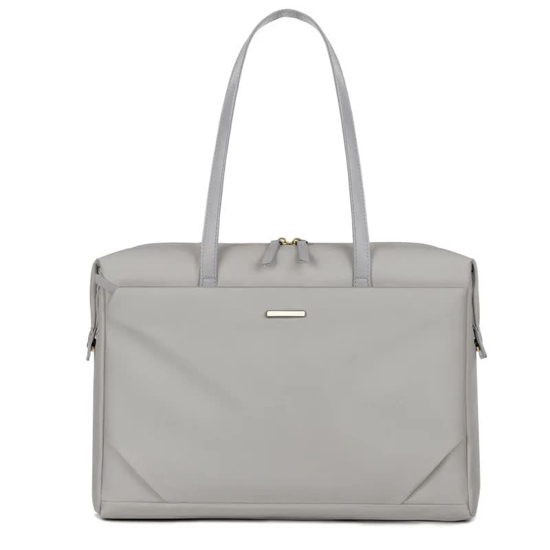 Grey Womenâ€™s Work Tote Bag  New Fashionable Laptop Bag, Large Capacity Business Briefcase, Commute & Office Tote