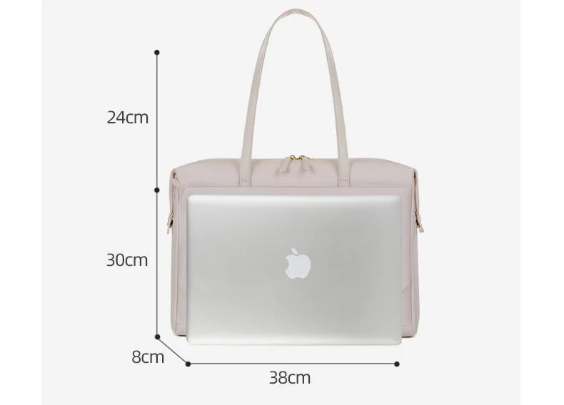 Grey Womenâ€™s Work Tote Bag  New Fashionable Laptop Bag, Large Capacity Business Briefcase, Commute & Office Tote