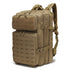 Khaki Outdoor sports backpack Large capacity travel commuter backpack Water-proof multifunctional backpack