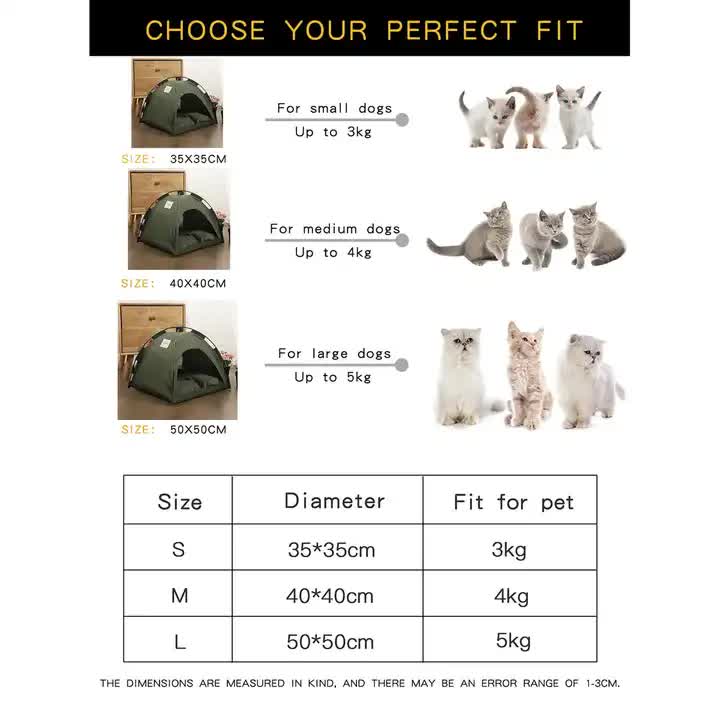 S Green Foldable Breathable Summer Pet Tent with Cooling Mat  Portable Outdoor and Indoor Pet Shelter