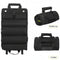 Roll‑Up Tool Bag – 6‑Pocket Car Tool Organizer with Zipper Pouches, Black