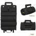 Roll‑Up Tool Bag – 6‑Pocket Car Tool Organizer with Zipper Pouches, Black