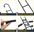 2 PCS Grey Adult Multi-Layer Foam Hanger, Detachable Non-Slip Clothes Rack, Space-Saving Wardrobe Organizer