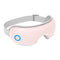 Pink Air Compression Eye Massager, Heated Eye Massager with Vibration & Bluetooth Music, Portable Eye Care Device