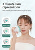 White Electric Bath Brush & Multi-Functional Massager  Long Handle Waterproof Body Cleansing Tool