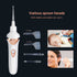 Black Electric Earwax Removal Tool - LED Light Ear Cleaner for Adults and Kids, USB Rechargeable with Multiple Tips