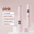 Pink Portable Wireless Electric Hair Remover â€“ Dual-Head Rechargeable Mini Shaver for Womenâ€™s Sensitive Areas