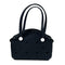 Black Portable EVA Pet Handbag - DIY Custom Decoration Carrier for Small Pets, Beach, and Outdoor Use Large Capacity