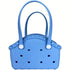 Blue Portable EVA Pet Handbag - DIY Custom Decoration Carrier for Small Pets, Beach, and Outdoor Use Large Capacity