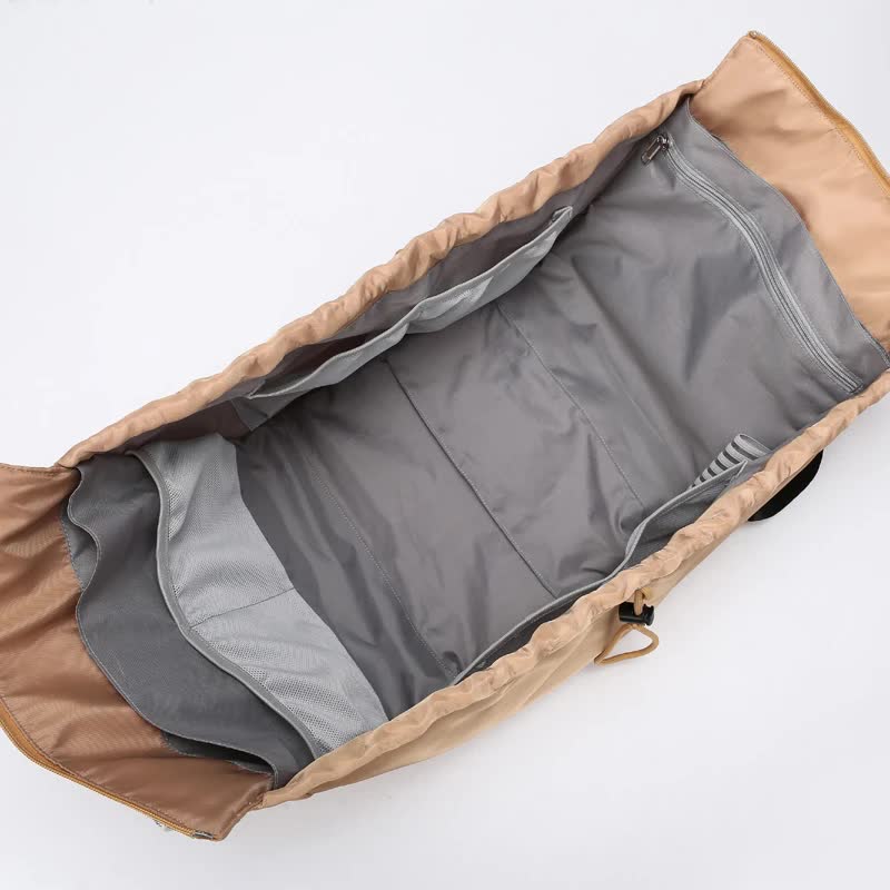 Off White Convertible Multifunctional Baby Cradle Travel Bag  Womenâ€™s Backpack, Shoulder Bag, Mummy Bag with Expandable Storage