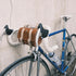 Brown Vintage Bicycle Handlebar Bag  Universal Front & Rear Bike Accessory for Commuting and Cycling
