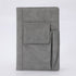 Grey A5 Multi-Functional PU Leather Notebook with Pockets - Office Planner and Journal