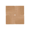 Light Yellow Natural Black Walnut Wooden Coasters, Heat-Resistant Tea Cup Pads, Puzzle-Shaped Drink Mats, Eco-Friendly Tea Accessories Set