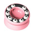 Pink Interactive Slow Feeder Cat Bowl - 15Â° Tilt Design, Puzzle Feeder for Healthy Eating