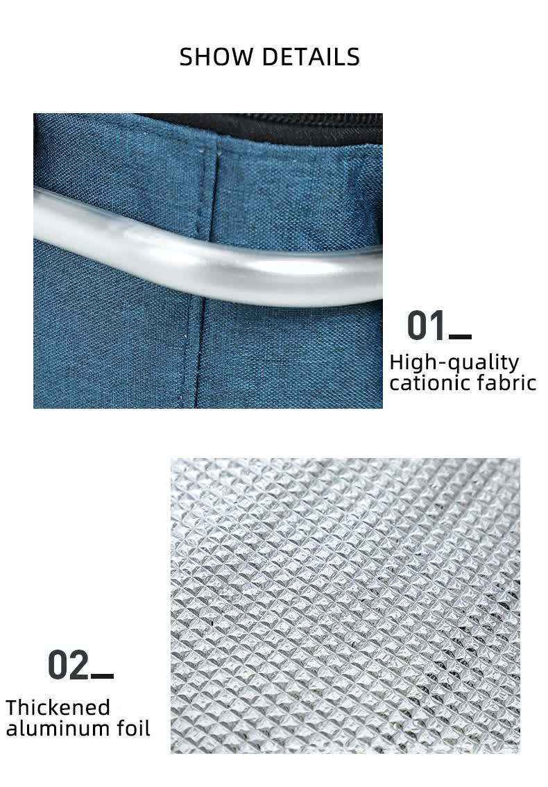 Insulated Picnic Basket with Aluminum Frame - Portable Collapsible Cooler Bag 18L 40*20*23cmGreen plaid