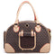 Portable Pet Travel Bag - Anti-Crush Dog Carrier for Outdoor Trips L-42x29x18cm, Coffee Color