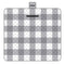 Thickened Waterproof Picnic Blanket - Portable Outdoor Beach Mat for Camping and Hiking 150*200cm(Gray plaid)