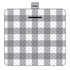 Thickened Waterproof Picnic Blanket - Portable Outdoor Beach Mat for Camping and Hiking 150*200cm(Gray plaid)